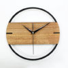 Jedinečné moderné drevené nástenné hodiny
