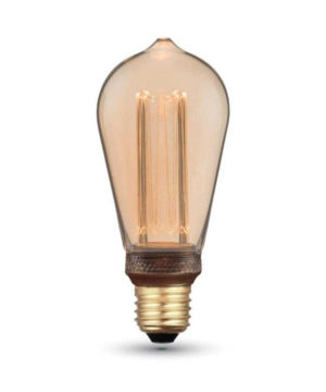Dekoračná FILAMENT žiarovka - TEARDROP - E27, Teplá biela, 4W, 200lm