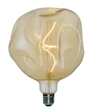 Vintage Filament žiarovka LUXURY, zlatá – 5W, E27, 250lm, Stmievateľná, Teplá biela | Daylight Italia