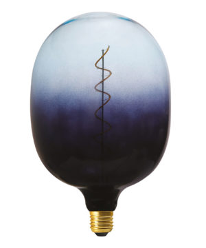 Farebná LED žiarovka BLUE-TRANSPARENT - E27, 4W, 150lm, Stmievateľná | Daylight Italia