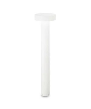 Záhradné stĺpikové svietidlo TESLA PT4 BIG, biela farba | Ideal Lux