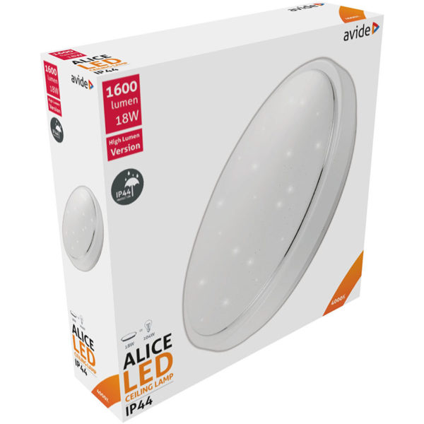 Stropné okrúhle LED svietidlo ALICE IP44, 18W, 1600lm - Image 2