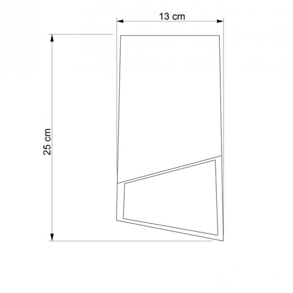 Tienidlo z betónu Kreativ so zámkom kábla a E27 objímkou - Image 5