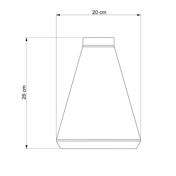 Tienidlo z betónu Valec so zámkom kábla a E27 objímkou - Image 5