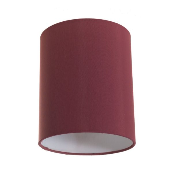 Tienidlo pre lampu v bordovej farbe s priemerom 15cm